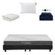 thumbnail image 1 of Colchón King Size Dicasa Inabox Box Negro Sábanas Softy Almohada One Protector, 1 of 16
