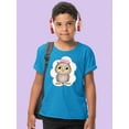 thumbnail image 2 of Owl With A Bow T-Shirt Juniors -Image by Shutterstock,  Medium, 2 of 4