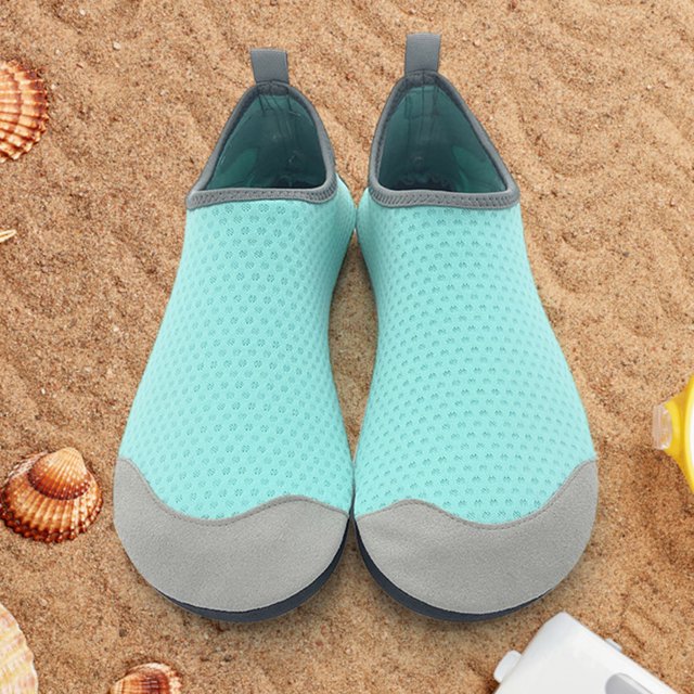 Zapatos de agua de playa unisex, Zapatos antideslizantes para vadear en la playa (verde XL) Ehuebsd Tenis De Mujer Tenis De Hombre
