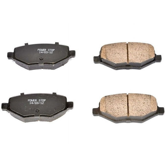 Rear Brake Pad Set - Compatible with 2011 - 2019 Ford Explorer 2012 2013 2014 2015 2016 2017 2018