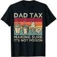thumbnail image 1 of T-Shirt Drôle pour Hommes "Dad Tax Definition, Making Sûr It's Not Poison" - comme sur l'Image - S, 1 of 4