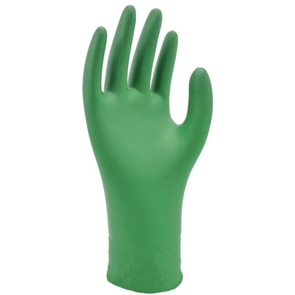 Showa Disposable Gloves,Nitrile,2XL,PK90 6110PF XXL