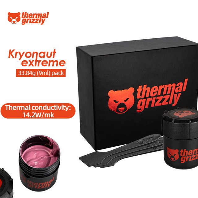 Thermal Grizzly KE 14.2W/MK Computer Thermal Paste Large Capacity Thermal Paste Conductivity For CPU GPU Graphics Card Notebook Extreme 33.84g