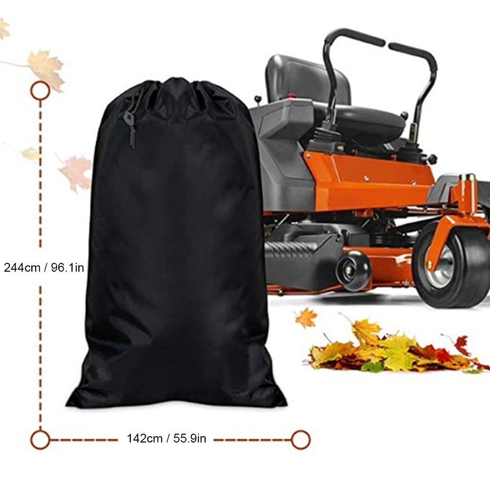 Higoodz Lawn Tractor Leaf Bag Garden Lawn Leaves Waste Trash Collection