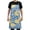 Blue Yellow Rose, variant on Kitchen Apron with 2 Pockets Adjustable waterproof Cooking Aprons for Women Men Chef Soccer and Star