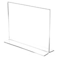thumbnail image 2 of Clear Acrylic Sign Display/Literature Holder (Bottom-Load), 14" W x 11" H (2 Pack), 2 of 2