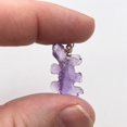 thumbnail image 3 of Lizard Pendant Necklace | Semi Precious Stone Jewelry | Silver Pendant, 3 of 10