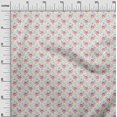 thumbnail image 3 of oneOone Rayon White Fabric Florals Sewing Craft Projects Fabric Prints By Yard 56 Inch Wide, 3 of 4