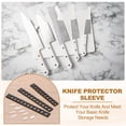 thumbnail image 4 of Knife Tip Protector Cover Plastic Blade Tip Guard for Kitchen Knife Tip Protection Sleeves 0.39" x 1.06", 4 of 6