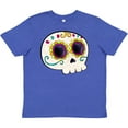 thumbnail image 3 of Inktastic Cute Sugar Skull for Day of the Dead Youth T-Shirt, 3 of 5