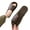 Brown, variant on Leather Open Toe Slippers Summer Sandals,Indoor Flat Slide Sandals for Men,Casual House Shoes for Bedroom and Office,Gift for Men & Women