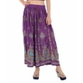 thumbnail image 3 of Womens Bollywood Indian Long Skirt Sequins Ankle Length Rayon India Clothing, 3 of 4