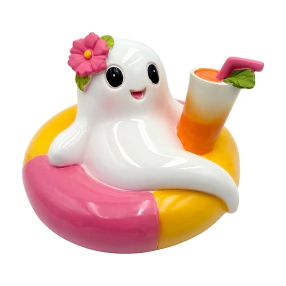 Halloween Figurine, Cute Resin Statue for Holiday Party Home Decor, Mini Spooky Tabletop Ornament for Shelf Mantel, Halloween Decoration