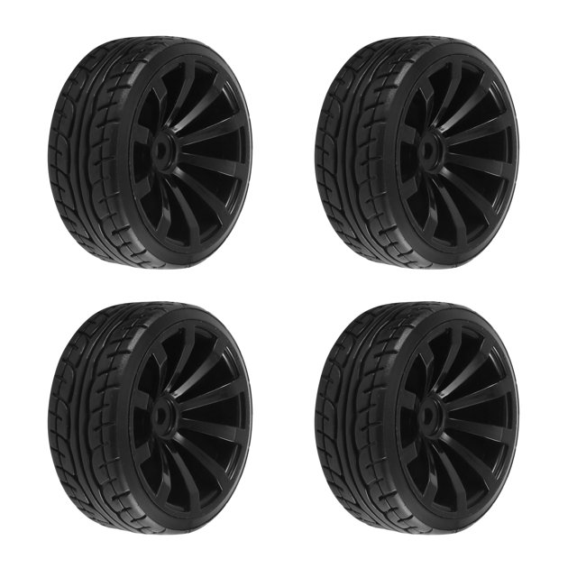 1/10 RC Racing Car NeumáTicos en Carretera Touring Drift Car Tire Ruedas para TT01 TT02 XV01 TA06 PTG-2 WR8