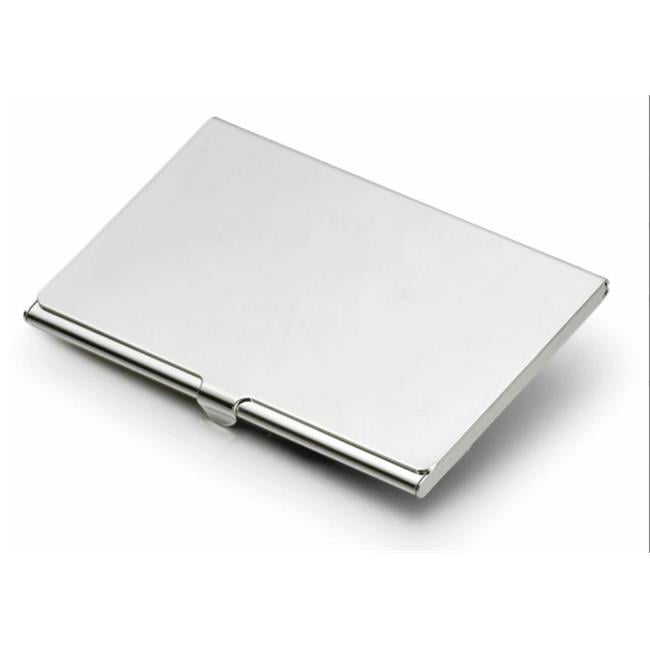 Visol V900B Torino Silver Plated Business Card Case