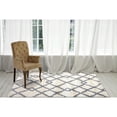 thumbnail image 4 of Dynamic Rugs NT7106361190 6 ft. 7 in. x 9 ft. 6 in. Nitro 6361 Rectangle Contemporary Area Rug - 190 Ivory & Grey, 4 of 4
