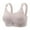 c01Gray, variant on LNWUY Women's High Impact Sports Bra Front Adjustable Straps Underwire Plus Size Breathable Underwear Daily Bra Pink 40