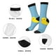 thumbnail image 5 of Fotbe Cute Ducky Calcetas Largas con Estampado para Hombre y Mujer – Calcetas de Compresión Transpirables y Elásticas, Viajar y Uso Diario Talla 5-11, 5 of 6