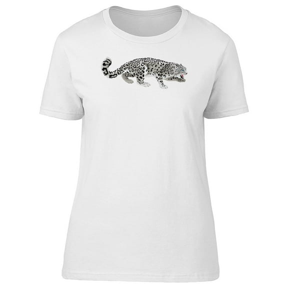Big Mountains Snow Leopard T-Shirt Men -Image by Shutterstock, Male x-Large