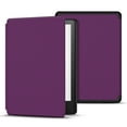 thumbnail image 3 of Case for Kindle Paperwhite 12th Generation 2024 / Kindle Colorsoft Signature Edition - 7" PU Leather Protective Folio Cover for Kindle Paperwhite Kids with Auto Sleep/Wake, Purple, 3 of 7