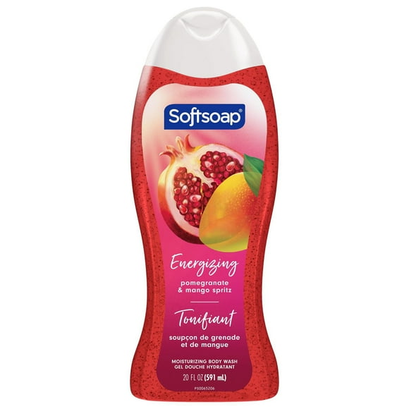 Gel douche hydratant Softsoap Juicy Pomegranate & Mango, 591 mL 591 mL