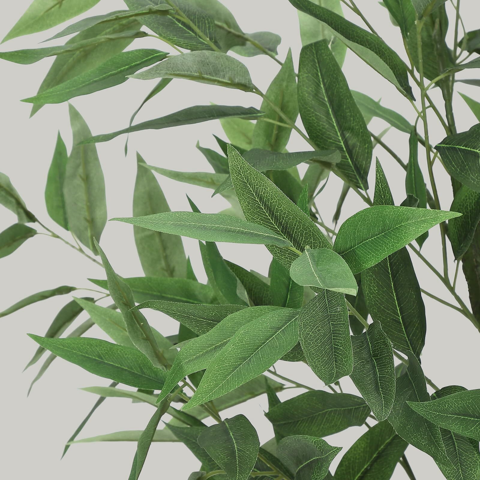 Artificial Tree Plant Eucalyptus Tree 6 FT Tall, Modern Large Fake Plant Decor in Pot for Indoor Outdoor,Home Office Ideal Housewares Gift Decoration, Eucalyptus Tree
