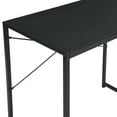 thumbnail image 3 of eHemco Multifunction Rectangular Home Office Writing Study Desk, Black, 3 of 7