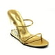 thumbnail image 2 of Sandalias novedosas de color sólido para mujer, zapatos deslizantes estilo pasarela con correas metálicas, zapatos góticos de tacón alto de verano, 2 of 4