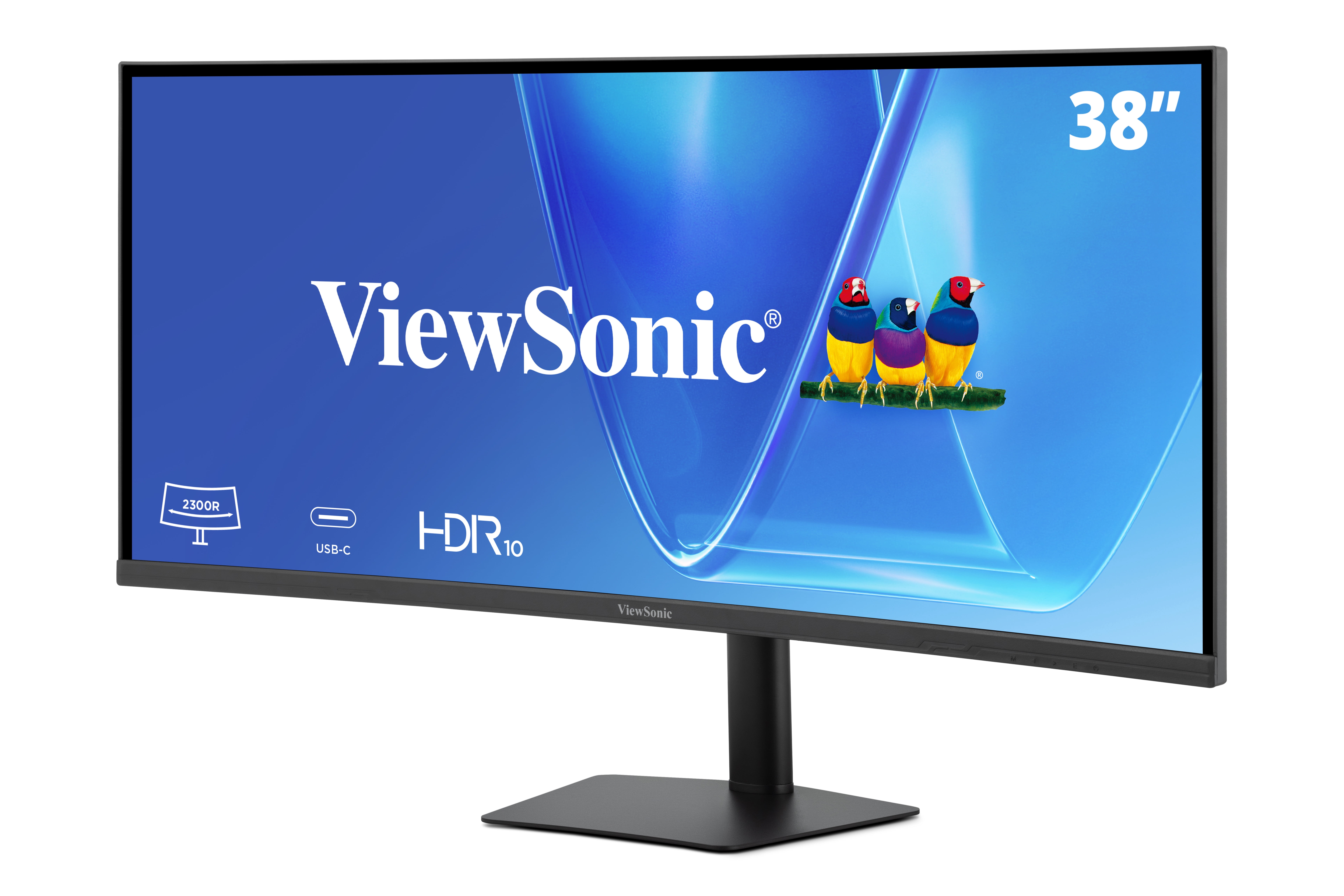 ViewSonic VG3820C 38" UWQHD IPS Curved Monitor - 96W USB-C