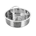 thumbnail image 1 of Canasta para Vapor Skingwa para Instant Pot con Porta Huevos y Divisor, 1 of 9