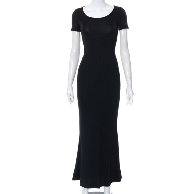 Satén Slip sin mangas espalda descubierta Maxi vestido mujer 2023 Y2k verano Bodycon elegante Sexy trajes señoras fiesta de cumpleaños Club Sundress Tan Jianjun unisex
