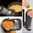 thumbnail image 5 of Yayeee Oven Mitts and Pot Holder Set of 2 Heat Resistant Kitchen Gloves Baking Hot Pad, White Halloween Dog, 5 of 5
