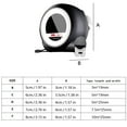 thumbnail image 5 of Extra Thick Construction Measuring Tape Automatic Mechanism Not Slip Surfaces Small Carabiner For Projects, 5 of 20