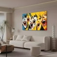 thumbnail image 3 of Abstract Art Modern Decorative Painting Face Framed Canvas Poster Bedroom Decor Sports Landscape Office Room Decor Gift,Frame-style,20x30inch(50x75cm), 3 of 8