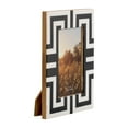 thumbnail image 3 of Sagebrook Home Resin, 4x6  Photo Frame, Black/white, 3 of 5