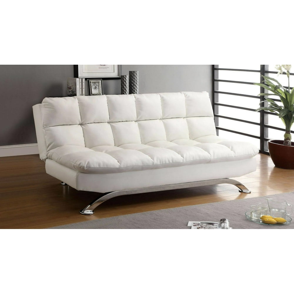 Futon Sofa, White