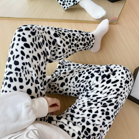 

Kawaii Crayon Shin Chan Flannel Pants Pajamas Cartoon Sanrios Hellokitty Cinnamorol Autumn Winter Warm Plush Homewear Trousers