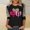 n_Multicolor, variant on HaoXianJian Valentine's Day Shirt Women Plaid Love Heart Graphic Tees 3/4 Sleeve Tee Tops Crewneck Pullover Casual T-Shirts Size 2X 3X