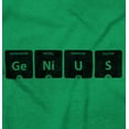 thumbnail image 2 of Genius Periodic Table Science Nerd Zip Up Hoodie Men's Women's Brisco Brands 2X, 2 of 6
