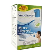 SinuCleanse MicroFiltered Squeeze Bottle Nasal Wash System