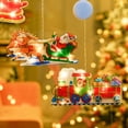 thumbnail image 4 of Lámpara De Modelado De Navidad Papá Noel Árbol De Navidad Muñeco De Nieve Alimentado Por Batería Con Ventosa Decoración Lámpara Colgante Luz De Marquesina Para Navidad Fiesta En Casa Ventana seitruly HA026361-05, 4 of 6