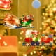 thumbnail image 4 of Lámpara De Modelado De Navidad Papá Noel Árbol De Navidad Muñeco De Nieve Alimentado Por Batería Con Ventosa Decoración Lámpara Colgante Luz De Marquesina Para Navidad Fiesta En Casa Ventana sonducket HA026361-05, 4 of 6