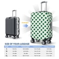 thumbnail image 4 of Lsque St. Patrick’s day Printed Luggage Cover, Travel Luggage Protector,Scratch and Dirt Resistant, Fits 18-32 Inch Luggage-Small, 4 of 7