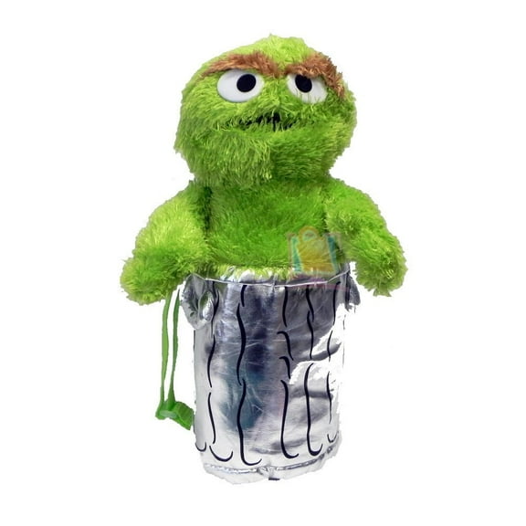 Plush Backpack - Sesame Street - Oscar 15" Soft Doll New 035598