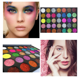 thumbnail image 4 of Paleta de sombra de ojos con lentejuelas de diamante, 35 colores, polvo brillante de alto pigmento con brillo y satén, maquillaje resistente al agua de larga duración, 4 of 5