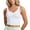 White, variant on Rosvigor Womens Sports Bras Longline Wirefree Padded Workout Tank Tops for Women