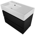 thumbnail image 7 of Nameeks Block-3217-W Block 32" Wall Mounted Single Basin Vanity Set - Grey Mist, 7 of 7