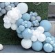 thumbnail image 2 of Kit de arco de guirnalda de globos de 145 piezas, globos de látex metálicos de confeti en tonos pastel morado, dorado y blanco para mujeres, cumpleaños, baby shower, bodas y fiestas., 2 of 5