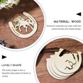 thumbnail image 4 of Minkissy 48pcs Horseshoe Wood Decor for Home Decoration and Party in Simple Design Style, 4 of 7