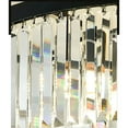 thumbnail image 6 of 23.6 Inch Modern Crystal Ceiling Light Round Golden Crystal Chandelier Flush Mount Crystal Decorative Light Fixture Suitable for Living Room Bedroom Modern Chandelier Crystal Light Ceiling Lamp, 6 of 12